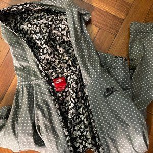 Nike S Polka Dot / Floral Rain Jacket